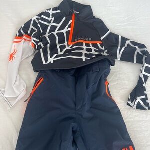 Spider kids ski suit